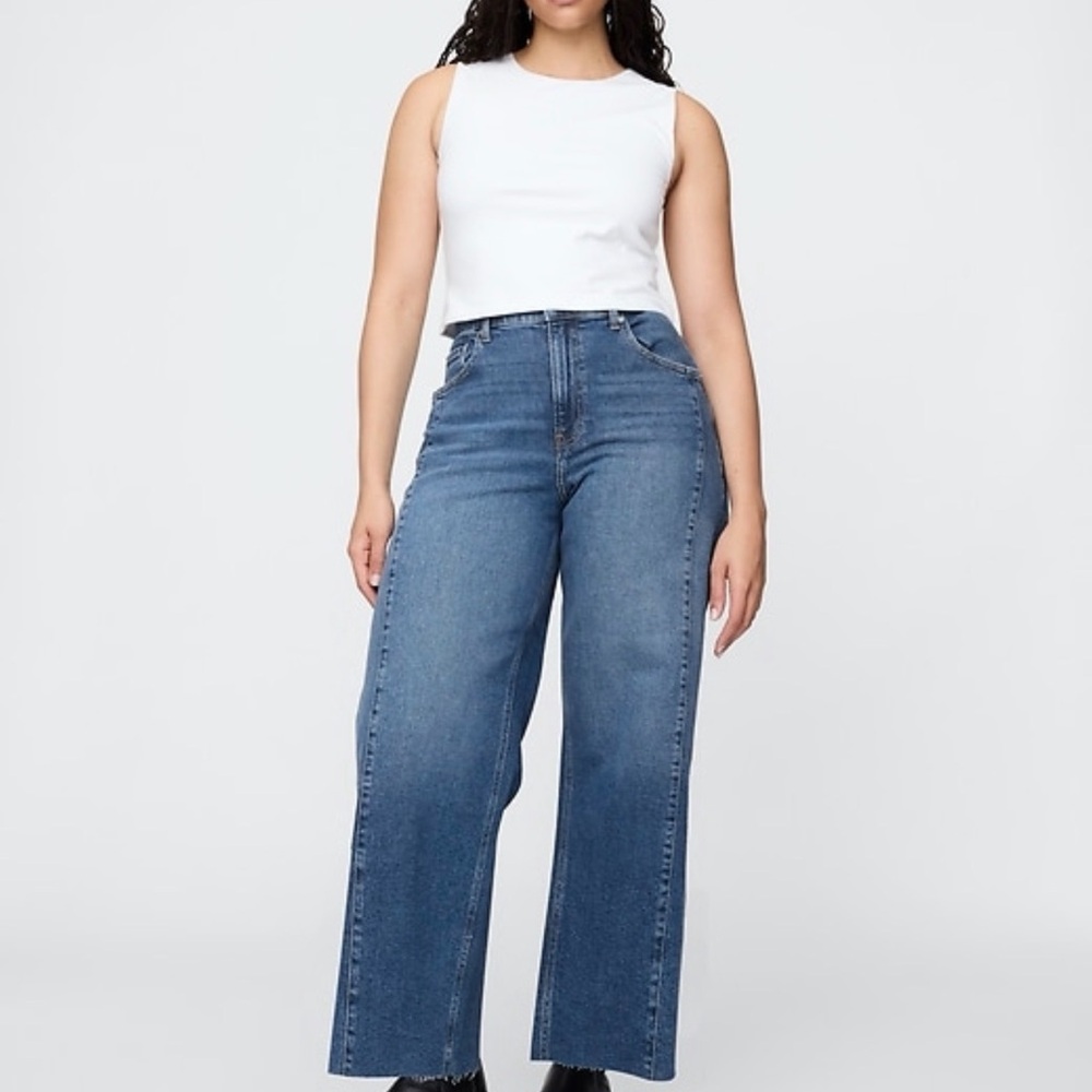 GAP Classic Blue Wide Leg Women's Jeans